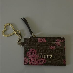 Juicy Couture Floral Card Holder